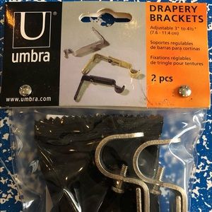 Umbra Drapery Brackets